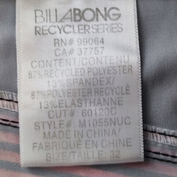 Billabong Platinum X board short men's size 32 multicolour - Picture 6 of 15